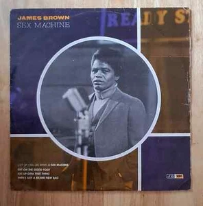 JAMES BROWN VINYL 12" EP SEX MACHINE / LARRY LEVAN PLAYLIST CLASSIC - Picture 1 of 9