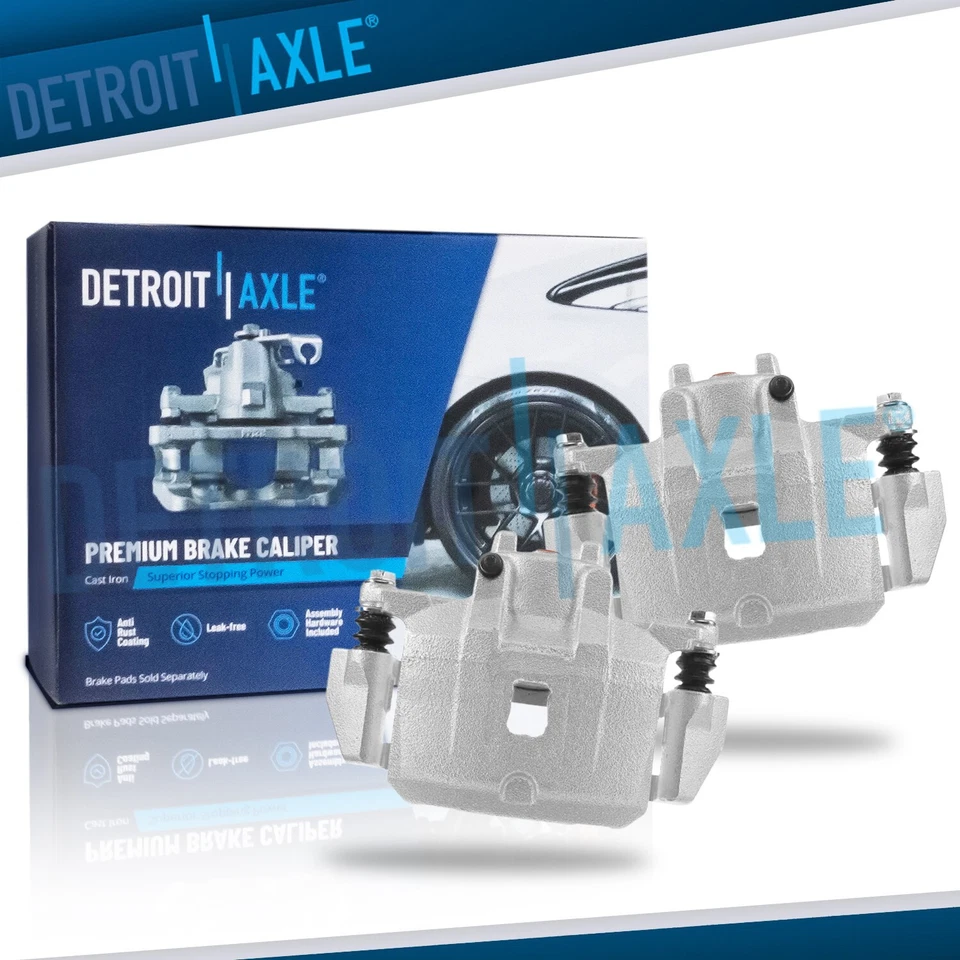 Pinzas de freno delanteras izquierda derecha con soportes para Sebring Stratus Eclipse Galant Foto 1 de 4