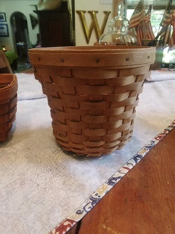 2003 Longaberger Bouquet basket NO Liner Cover