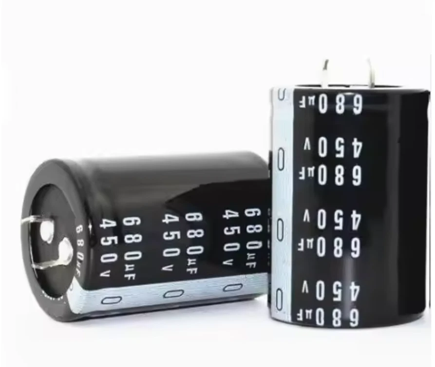 Condensateur électrolytique en aluminium, 680UF 450V, 35*50mm - Photo 1/1