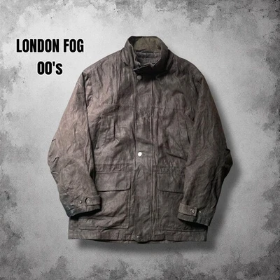 00s LONDONFOG Suede Hunting Jacket Military USA - Image 1 of 4