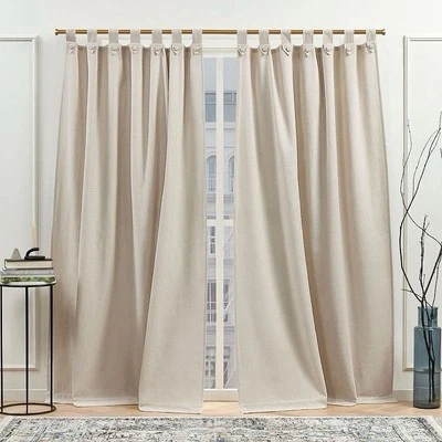 Nicole Miller Peterson Curtain Panels 2-Piece Set 54" x 84" Tab Top - Image 1 of 4