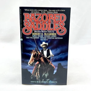 Razored Saddles Edited By Joe R. Lansdale & Pat Lobrutto 1st Avon Paperback 1990 - Picture 1 of 9