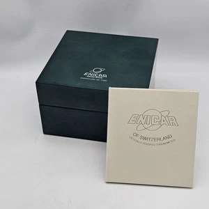 Original Uhrenbox & Papiere für Enicar Sherpa Sports II Chronometer - NUR BOX - Bild 1 von 12