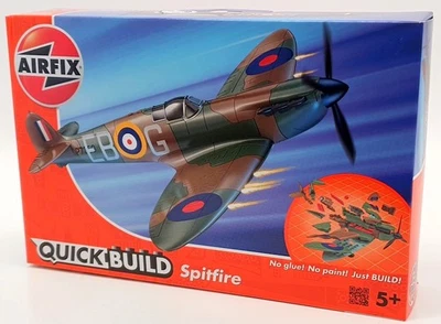Airfix 21,5 cm de largo modelo de avión J6000 - Spitfire kit de construcción rápida Foto 1 de 4
