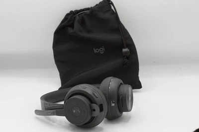 Logitech Zone Wireless Headset - Graphite - Bluetooth/USB-C Model: A00082 - Image 1 of 4