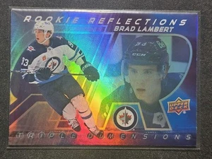 24-25 Upper Deck Brad Lambert Rookie Reflections Future Dimensions  - Picture 1 of 2