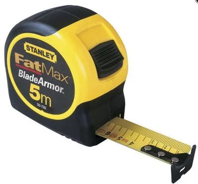 STANLEY NASTRO METRICO FATMAX LAMA ARMOR METRO MISURATORE 5m x 32mm 0-33-720 - Immagine 1 di 3