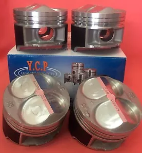 YCP B16 B18 81.5mm 020 JDM High Comp Pistons For Acura Honda Civic SI Type R - Picture 1 of 5