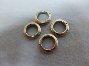 2 Paar Campagnolo Nuovo Record Vorderradnabe Staubkappe NOS Teil #739 passend für alte Colnago - Bild 1 von 4