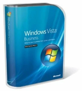 Windows Vista Business with SP1 - Full Version - 32 Bit (66J-06353) - Picture 1 of 1