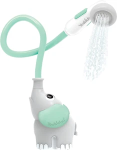 Yookidoo Baby Bath Shower Head - Elephant Water Pump with Trunk Spout Rinser - C - Picture 1 of 12