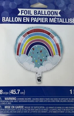 Over The Rainbow 18"W x 18"H Metallic Balloon - Image 1 of 2