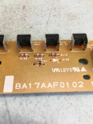 Emerson lc260em2 a  IR Sensor /  Button Board BA17AAF0102 1_2 - Image 1 of 2