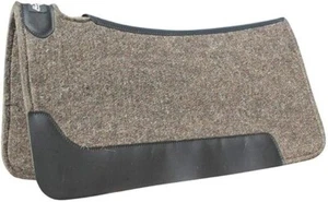 Western Saddle Felt Pad Hand Cutback Felt Comfort Equestrian Trail Work Wooolen - Picture 1 of 1