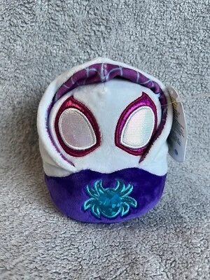 SQUISHMALLOW MARVEL SPIDEY AMAZING FRIENDS GHOST SPIDER 5” SPIDER-MAN NWT RARE - image 1 of 3