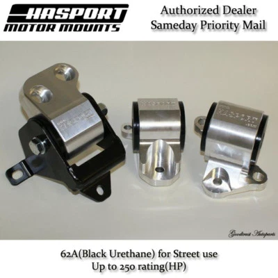 Hasport Mount 96-00 Civic EK Stock Replacement Mount Kit B/D Series 2-Bolt 62A - Image 1 of 2