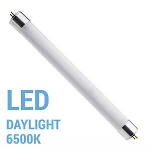 9" Inch LED Ballast Bypass F6T5/D Shatter Proof Tube 3W T5 G5 6500K Daylight - Picture 1 of 9