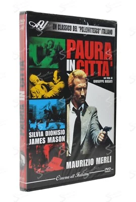 PAURA IN CITTA' città 1976 GIUSEPPE ROSATI MAURIZIO MERLI DVD EDITORIALE NUOVO - Immagine 1 di 4