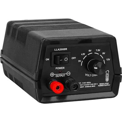 3-12V 2A Regulated 6-Way DC Power Supply - Image 1 of 2