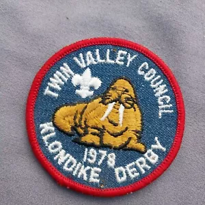 Klondike Derby 1978 Twin Valley Council Mankato Minnesota MN Boy Scout 3" Patch - Picture 1 of 2