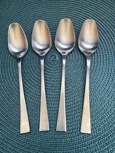 ROGERS Stanley Roberts Stainless Flatware SRB33 Pattern 4 PLACE OVAL SOUP SPOONS