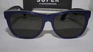 Nuevas gafas de sol RETROSUPERFUTRE Classic Rules azul gris F2B/R AP16 55 17 145 - Imagen 1 de 12
