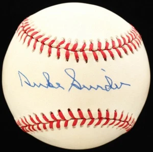 Duke Snider Signed ONL Baseball (PSA COA), case incl. - Picture 1 of 3