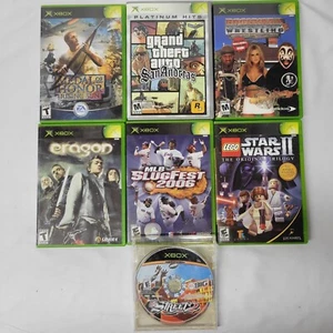 lotto vintage videogiochi XBOX originali GTA street 2 backyard wrestling Lego eragon - Foto 1 di 9