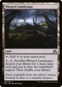 VERZOGENE LANDSCHAFT X 4 N/M - SCHATTEN ÜBER INNISTRAD MTG - Bild 1 von 1
