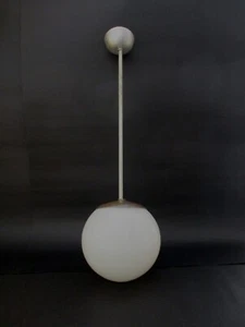 ✅ LAMPADARIO A SFERA BOULE BAUHAUS ANNI 30 DESIGN CHANDELIER VINTAGE - 3368 - Picture 1 of 7