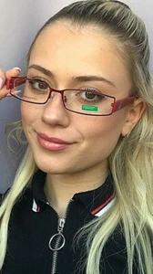 Nuevo marco de gafas para mujer UNITED COLORS OF BENETTON BE 169-01 rojo 52 mm - Imagen 1 de 12