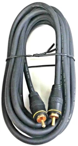 Belkin Subwoofer RCA Cable Male to Male Digital Coaxial Audio Cable Gold Plated - Picture 1 of 2