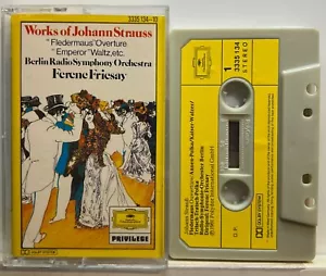 Johann Strauss, Fricsay : Emperor Waltz (Audio Cassette Tape) *Rare* *Very Good* - Picture 1 of 2