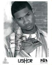 Usher Raymond Signed Autograph 8x10 Photo - Vintage Full Signature w/ JSA COA