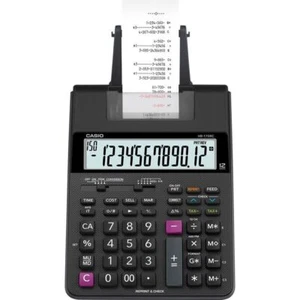 Casio HR-170RC Printing Calculator Dual Power, Two-color Printing, Easy-to-read - Picture 1 of 2