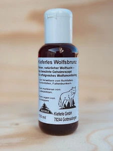 100 ml Wolflockmittel Wolfsbrunz reiner Wolfurin Lockmittel Kieferle #010.025 - Bild 1 von 1