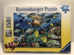 Ravensburger Unterwasser Paradies Puzzle 150 XXL Ozean Fisch Schildkröte versiegelt 2013 - Bild 1 von 3