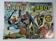 Lot 2 Airboy Comics - #23 and #29 - Eclipse Comics - 1987 VG+