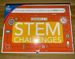 Stem Challenges Learning Card Game Grade 2-5 Homeschool Learning Fun - Picture 1 of 7