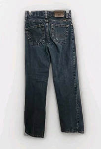 Wrangler Jeans Kid's Teen Bootcut Denim 14 Slim Fit Medium Wash Cowboy Rodeo - Picture 1 of 14
