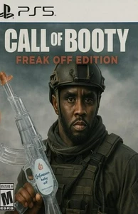 CALL OF BOOTY Freak OFF Edition Wall Vinyl Decal Print Removable Adhesive - Picture 1 of 8