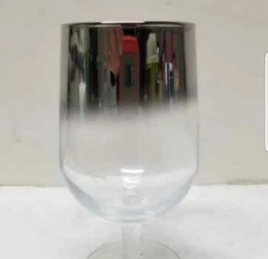 MCM DOROTHY THORPE SILBER VERBLASSEN WEINGLAS 6" - Bild 1 von 2