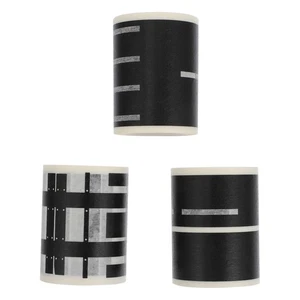 3pcs Railway Train Washi Tape Road Traffic Adhesive Tape Sticker Decor - Picture 1 of 12