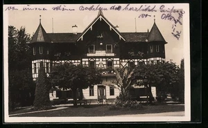 Ansichtskarte Krottenmühl /Obb., Huber´s Hotel zum Simssee  - Picture 1 of 2