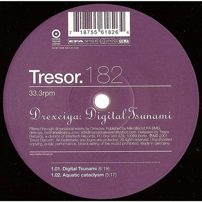 Drexciya - Digital Tsunami (Vinyl 12" - 2001 - DE - Original) - Bild 1 von 2
