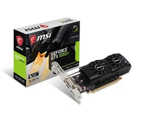 MSI NVIDIA GeForce GTX 1050Ti 4GT LP 4GB 128Bit GDDR5 GPU Grafikkarte - Afbeelding 1 van 4