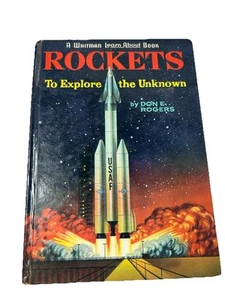 Rockets To Explore The Unknown Don Rogers Vintage 1964 Whitman Hardcover - Picture 1 of 6