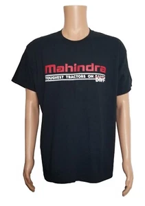 Mahindra Toughest Tractors On Dirt Ranchland Tractor & ATV Black T Shirt XL - Picture 1 of 14