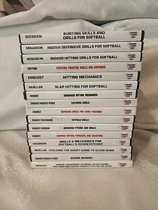 Lot of 16 Coaches Choice SOFTBALL DVD'S - Picture 1 of 5